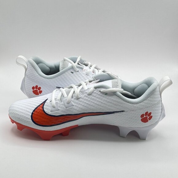 Nike Vapor Edge Speed 360 Clemson Tiger PE Football Cleats FJ5750-104 Size 10.5 - Picture 7 of 9